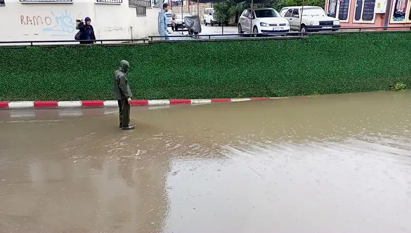 Aydın'da Sağanak Yağış Hayatı Olumsuz Etkiledi: Alt Geçit Sular Altında Kaldı