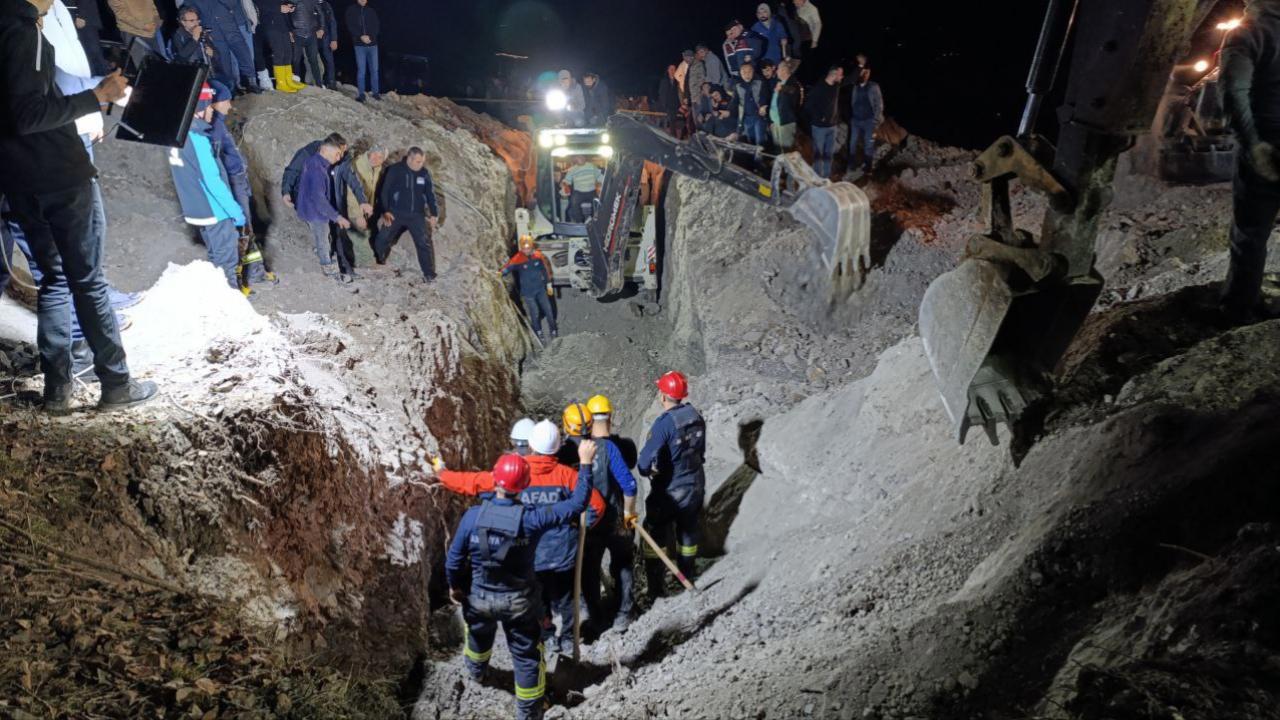 Amasya'da Meydana Gelen Göçük Faciası