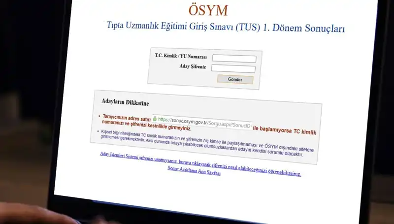 TUS 1. Dönem Sınav Sonuçları Açıklandı: Öğrenciler Sonuçlarını Nasıl Sorgulayacak?