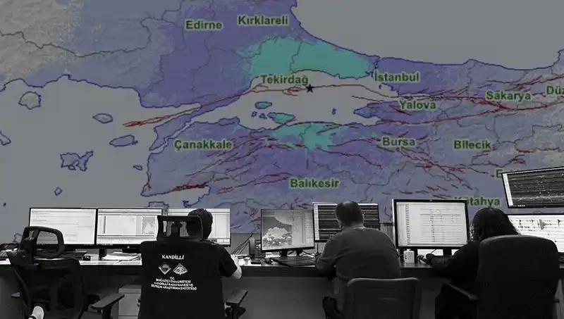 Kandilli Rasathanesi'nden Deprem Raporu: Denizde 8, Karada 5 Şiddeti