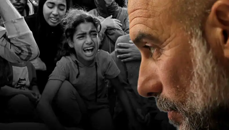 Pep Guardiola'dan Gazze Açıklaması: Acı ve Empati Dolu Bir Mesaj