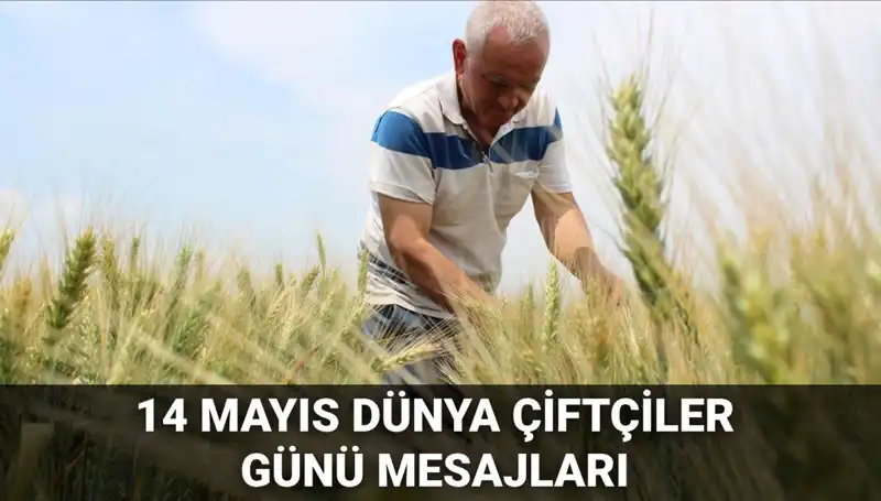 14 Mayıs Dünya Çiftçiler Günü Mesajlarıyla Çiftçilere Saygı