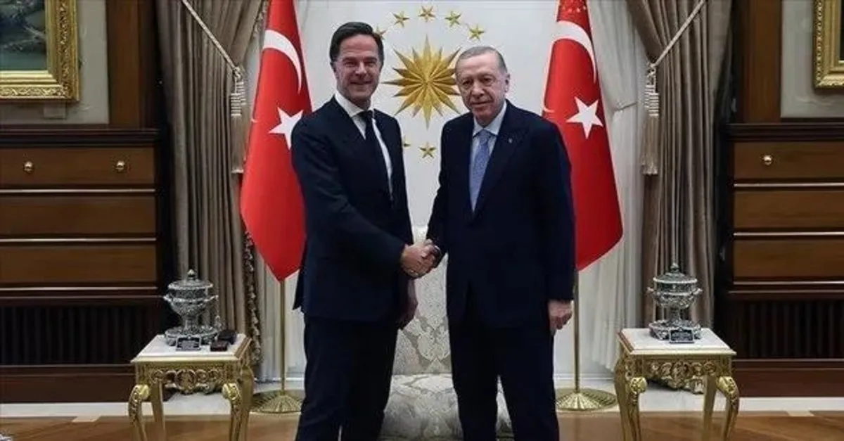 Başkan Erdoğan, NATO Genel Sekreteri Mark Rutte ile Görüştü