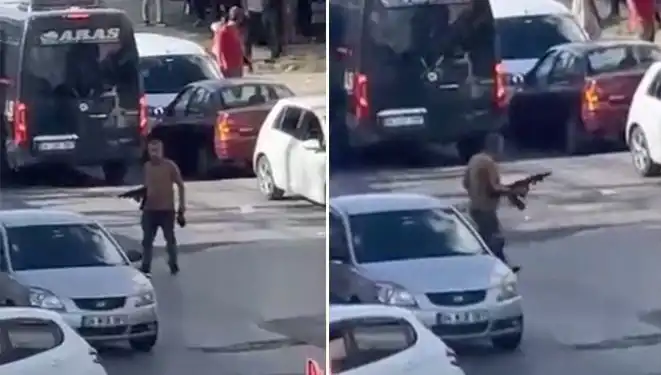 Başakşehir'de Pompalı Tüfekle Sokağa Çıkan Kişi Paniğe Neden Oldu