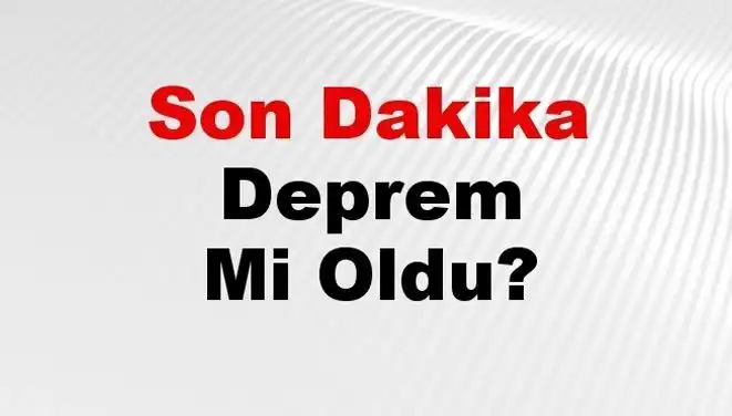 Hatay'da Son Dakika Deprem Alarmı: Detaylar Gelmeye Başladı