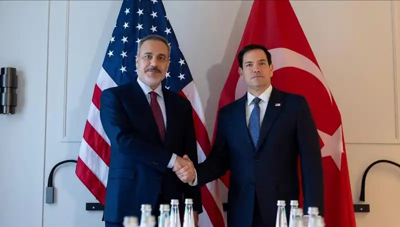 Dışişleri Bakanı Fidan ve ABD'li Rubio, Stratejik İşbirliği İçin Bir Araya Geldi