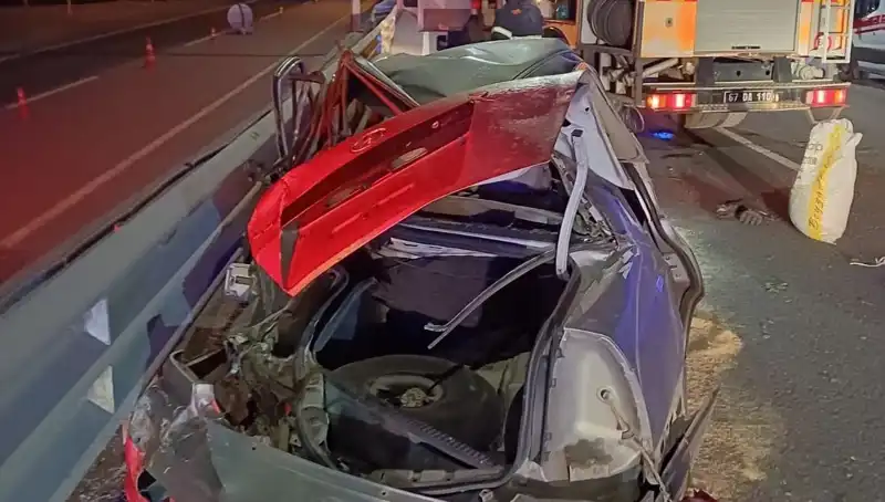 Zonguldak’ta Faciaya Neden Olan Trafik Kazasında Sürücü Hayatını Kaybetti