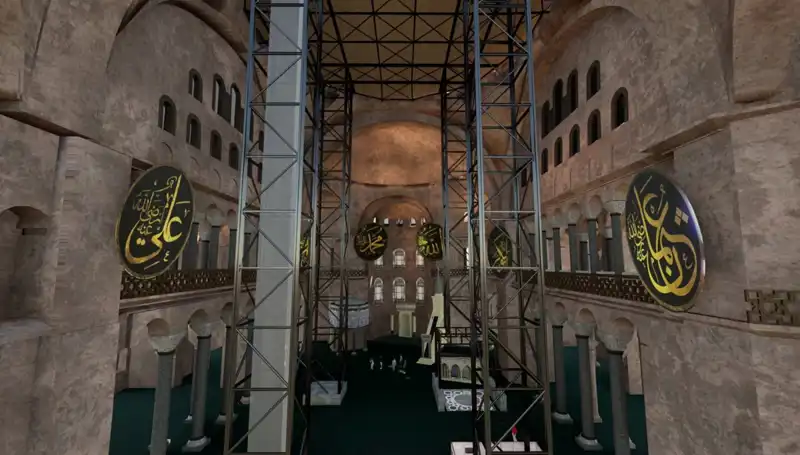 Ayasofya'daki Tarihi Restorasyon: Geçmişin İzleri Yeniden Hayat Buluyor