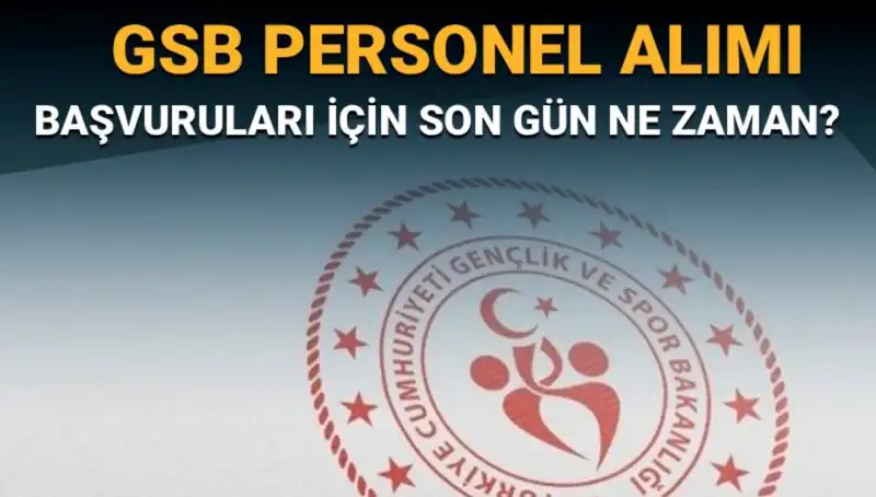 Gençlik ve Spor Bakanlığı'ndan Personel Alımı: Başvuru Süreci ve Son Tarihler