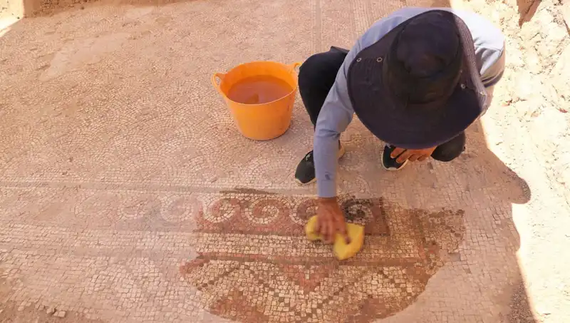 Mardin'de 1,500 Yıllık Mozaik Bulundu: Tarihin Gizemleri Gün Yüzüne Çıktı