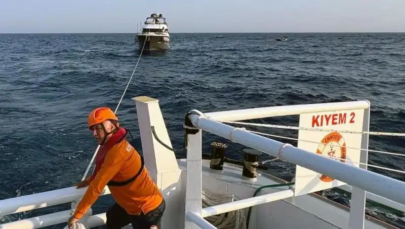 Marmaris Açıklarında Sürüklenen Tekne Kurtarıldı: Denizdeki Dram Son Buldu