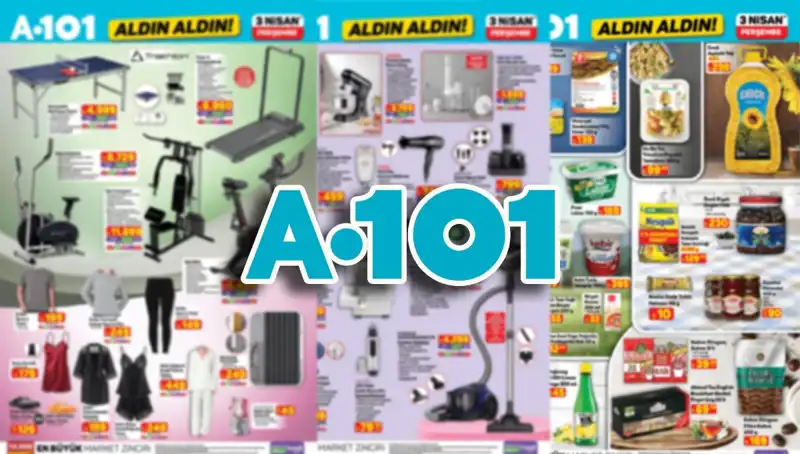 3 Nisan A101 Aktüel Kataloğu: Bu Hafta Kaçırılmayacak Fırsatlar!