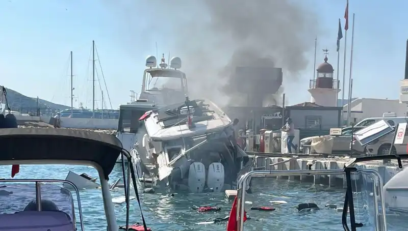 Bodrum’da Tekne Patlaması: Tatilcilerin Kabusu Oldu, Yaralılar Var