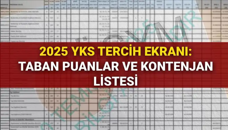 YKS Tercih Süreci: 2025'te Üniversite Seçimi İçin Merak Edilenler