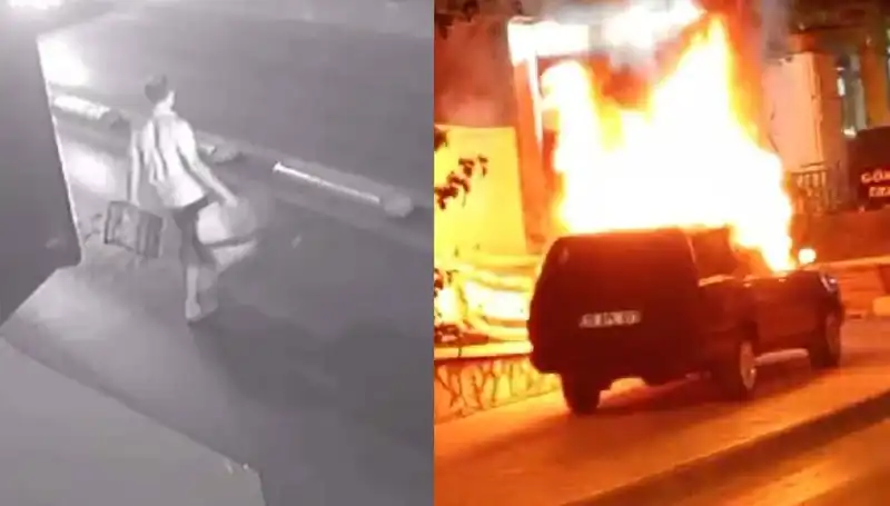 Eşinin Boşanma Talebine Yanıt Olarak Aracını Yaktı: Şok Edici Olay!