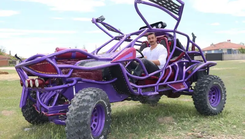 Kendi Arazi Aracını Yapan Genç, Mad Max’tan İlham Aldı!