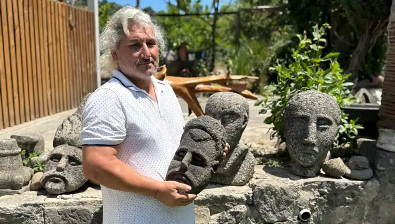 3 Günde Tarihi Eser Görünümlü Eşsiz Sanat Eserleri Yaratıyor