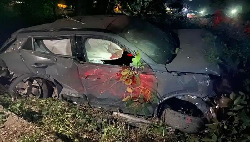 Alkollü Sürücülerin Trafik Kazalarındaki Etkisi: Takla Atan Araç Hurda Yığınına Döndü