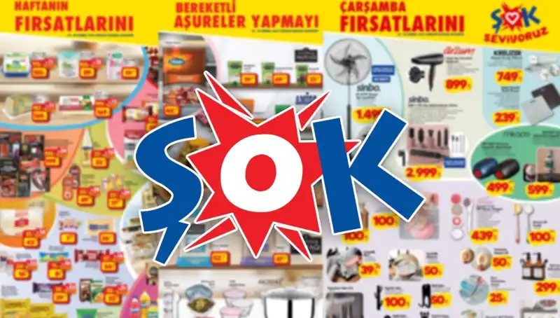 ŞOK Marketler 2-8 Temmuz Haftası Aktüel Ürünlerini Açıklıyor!