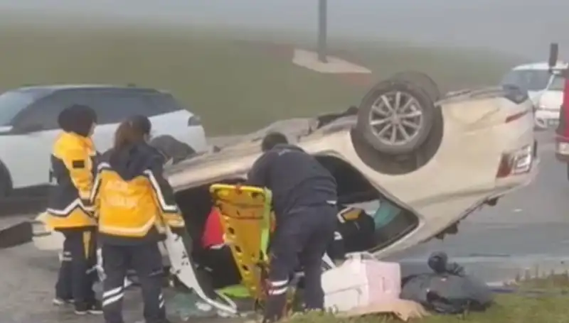 Sakarya’da Korkunç Trafik Kazası: 1 Ölü, 3 Yaralı