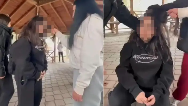 Ankara’da Akran Şiddeti: Genç Kızın Darbeye Maruz Kalma Anı Kaydedildi