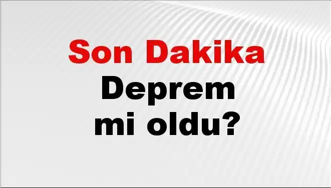 Muğla'da Son Dakika Deprem: Panik Harekete Geçirdi!