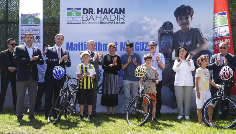 Bahçelievler'de Yepyeni Bir Dönem: Mattia Ahmet Minguzzi Skate Parkı Açıldı