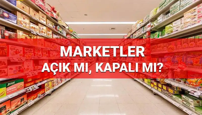 23 Nisan'da Marketler Açık Mı? A101, BİM, ŞOK Çalışıyor Mu?