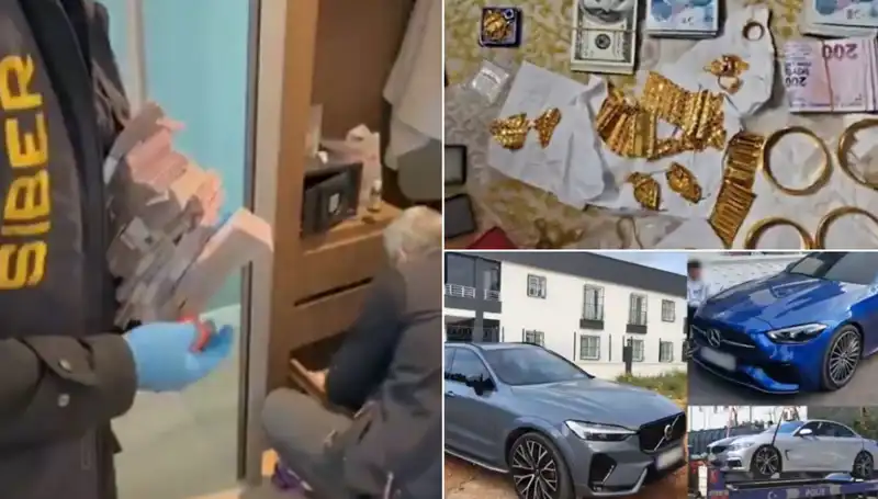 Türkiye Genelinde Yapılan Büyük Operasyonda 568 Gözaltı ve Lüks Hayat