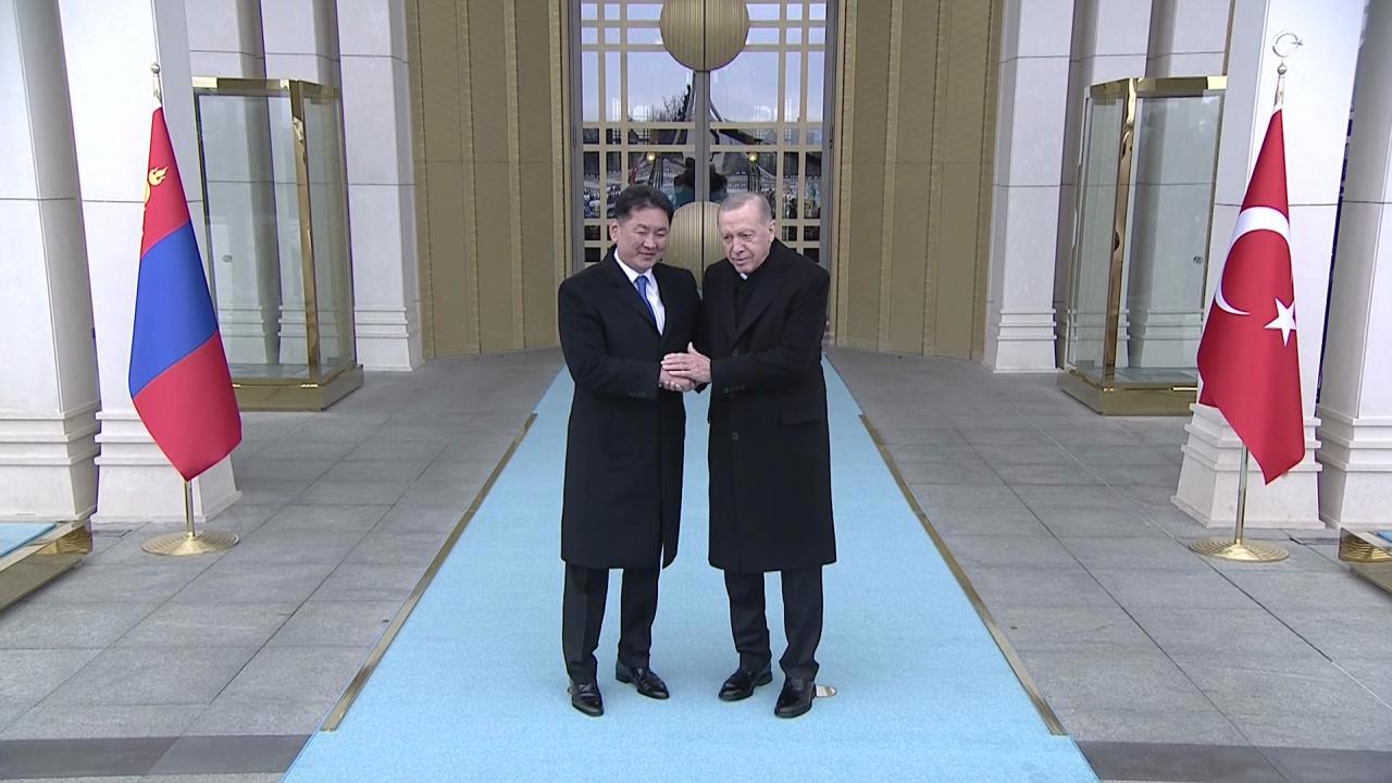 Moğolistan Cumhurbaşkanı Ukhnaa, Türkiye'ye Resmi Ziyaret Gerçekleştirdi