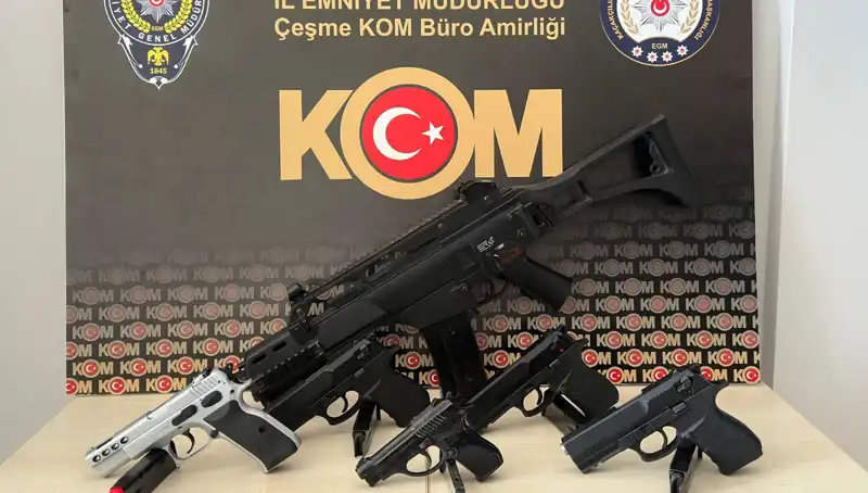 Çeşme'de Suç Örgütüne Yönelik Dev Operasyonda 3 Kişi Tutuklandı