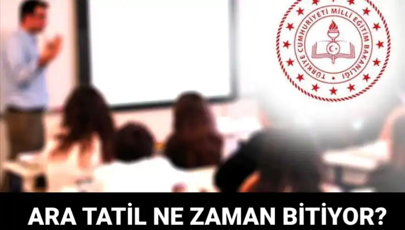 2023-2024 Eğitim Öğretim Döneminde Ara Tatil Ne Zaman Bitiyor?