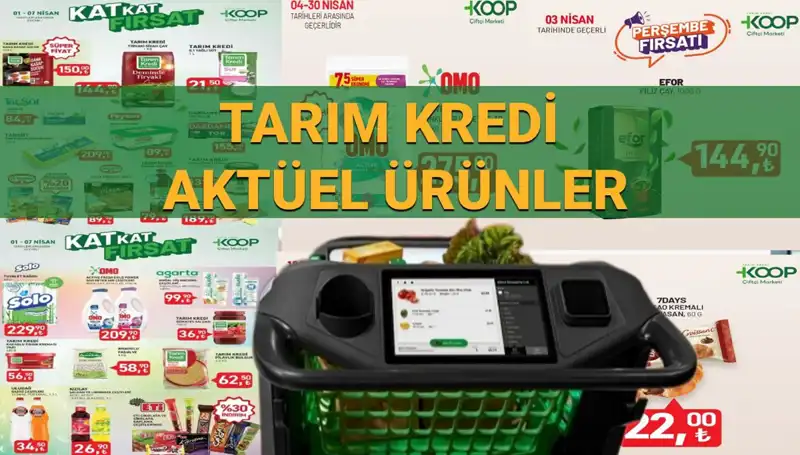 Tarım Kredi Marketleri'nde Büyük İndirim Fırsatları: 4-7 Nisan’da Neler Var?