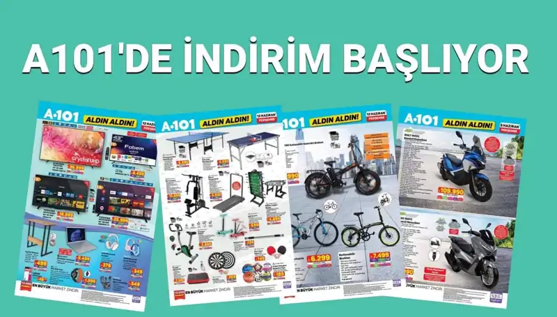 A101 Aktüel Kataloğu 12 Haziran’da Tüm Gözleri Üzerine Çekecek!
