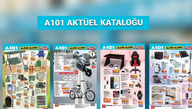 A101 Market'te 17-24 Nisan Haftasında Neler Var? Kaçırmayın!