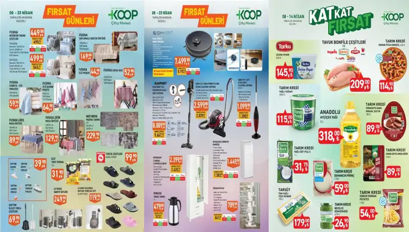 Tarım Kredi KOOP Marketleri Nisan İndirimleriyle Alışveriş Keyfini Artırıyor