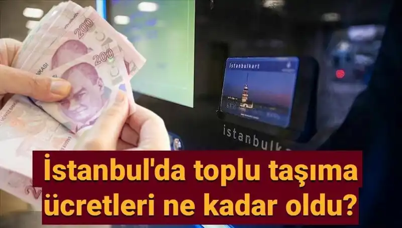 İstanbul'da Toplu Taşıma Ücretlerine Şok Zam! Güncel Fiyatlar Burada